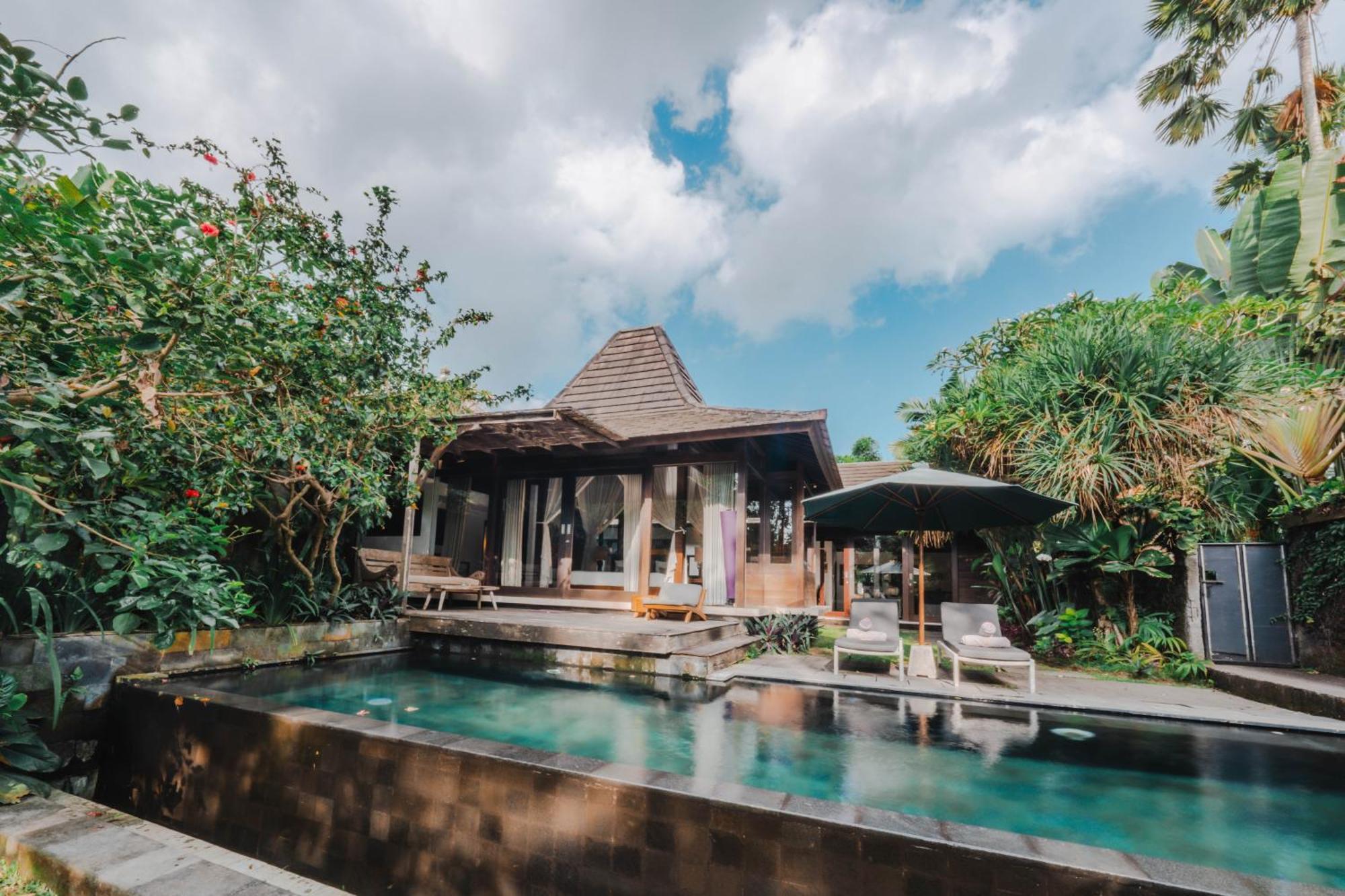 Surya Kembar Villas Ubud  Luaran gambar