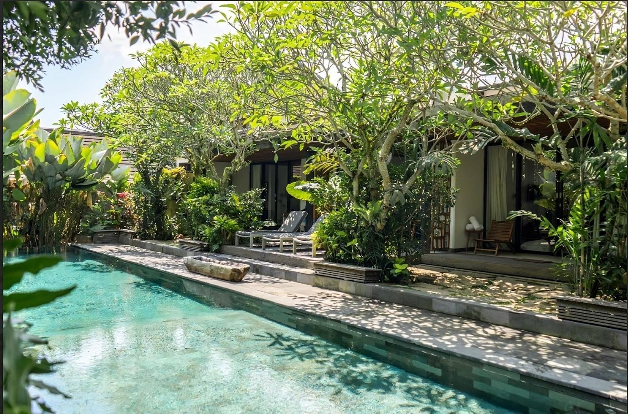 Surya Kembar Villas Ubud  Luaran gambar